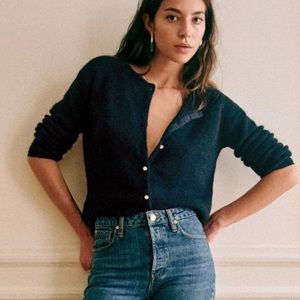 Sezane Navy Gaspard sz XS